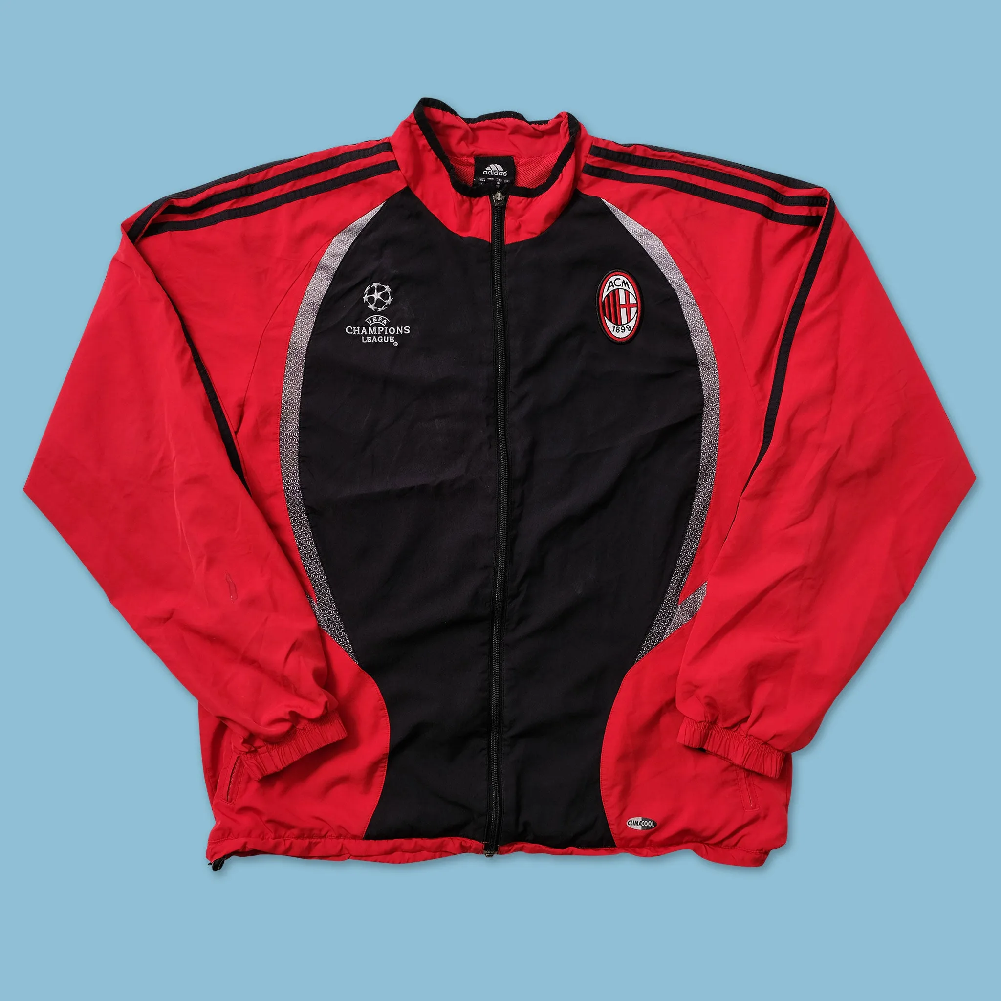 2006 adidas AC Milan Track Jacket Large