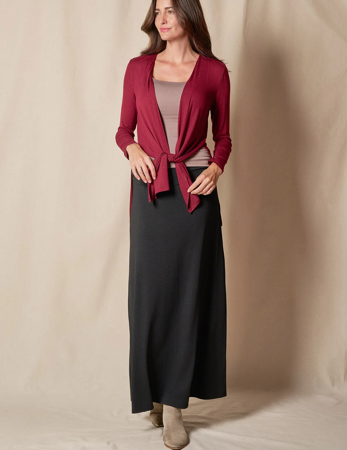 Bamboo / Organic Cotton Travel Skirt
