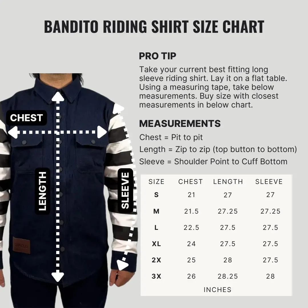 Bandito Riding Shirt 3.0 - Denim
