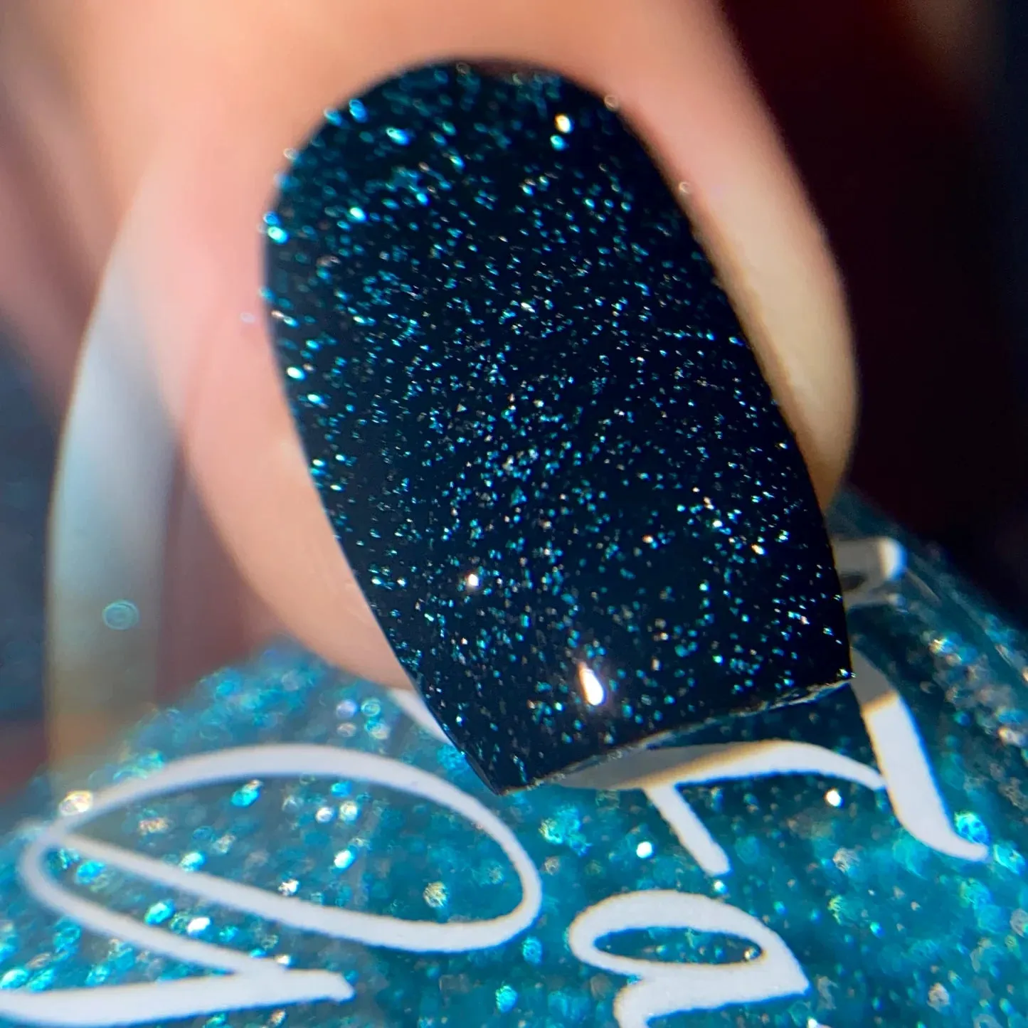 Fancy Gloss- Cerulean Reflective Topper