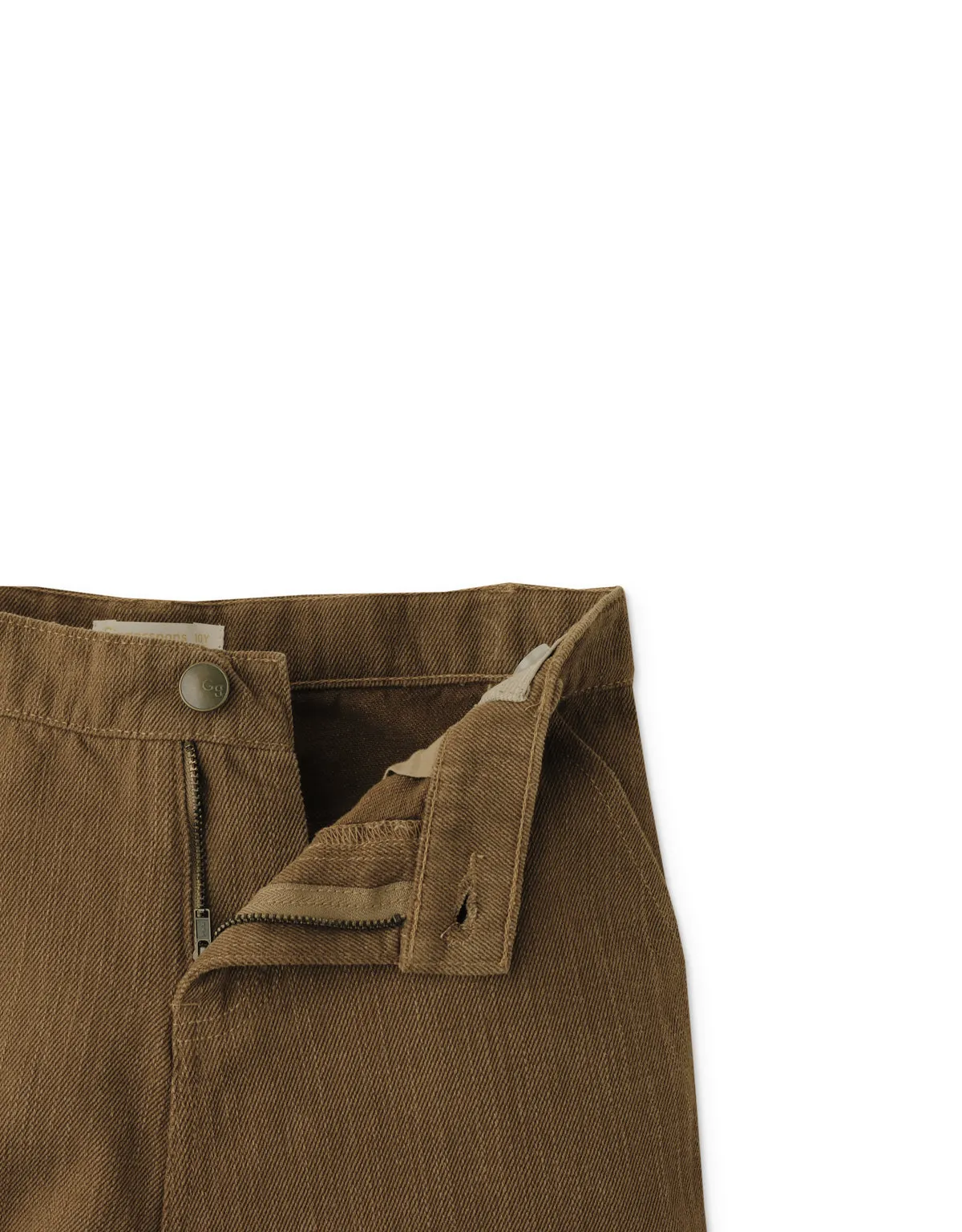 GIRLS HI RISE WIDE LEG CARGO PANTS