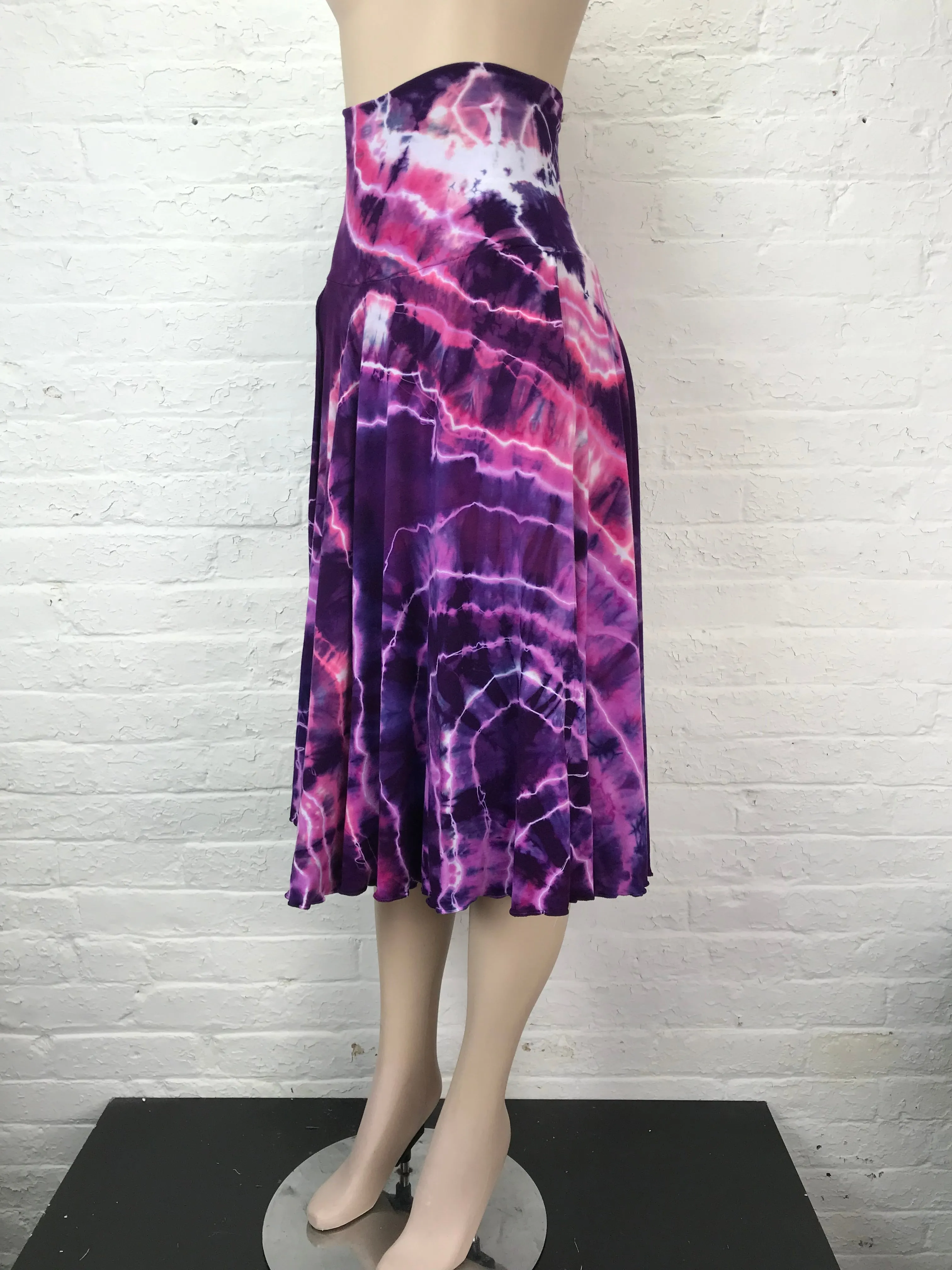 High Waisted Luxurious Wrap Skirt in Bird of Paradise with Pockets!