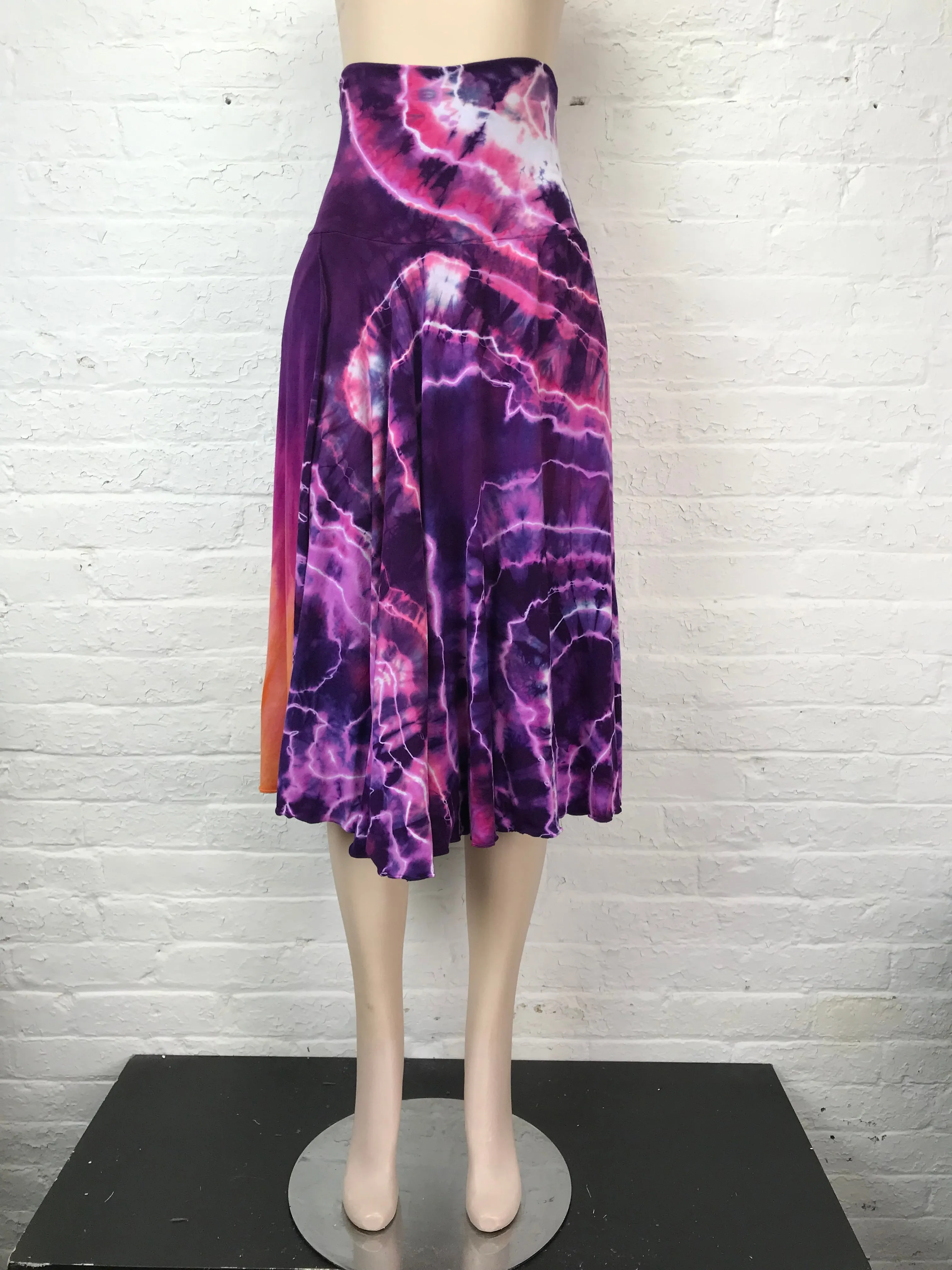 High Waisted Luxurious Wrap Skirt in Bird of Paradise with Pockets!