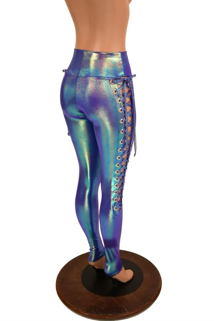 Moonstone Lace Up Leggings