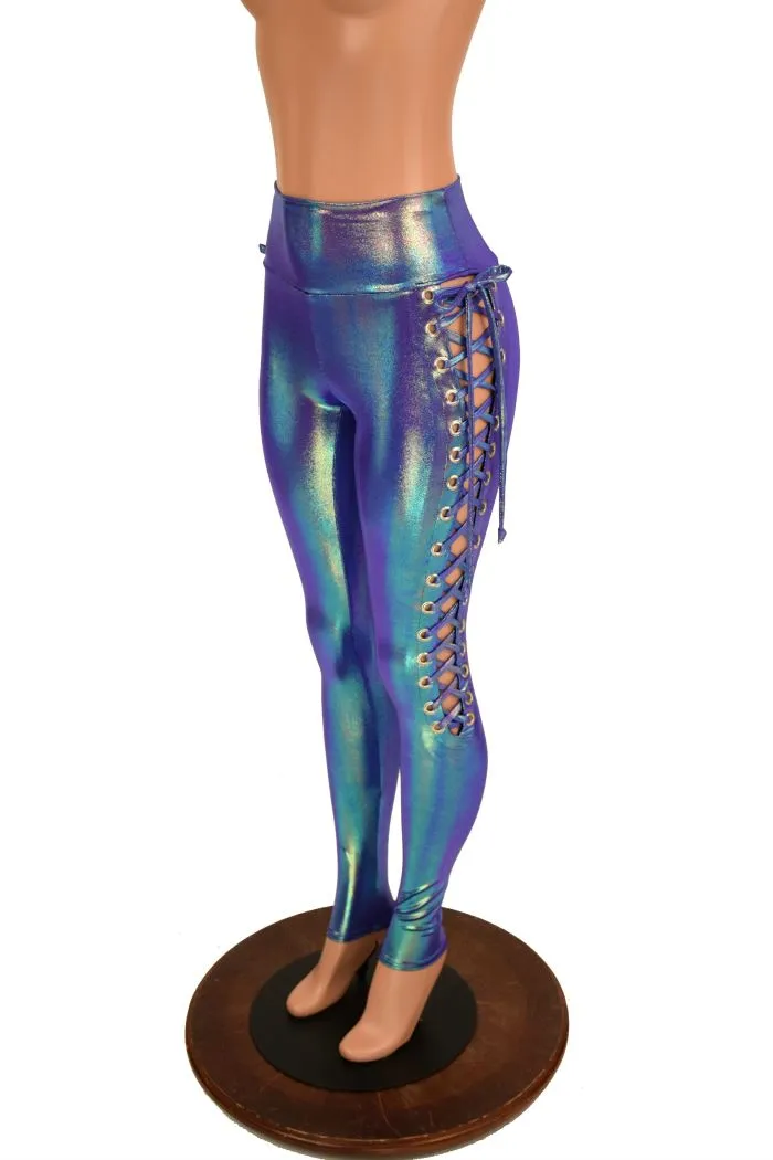 Moonstone Lace Up Leggings