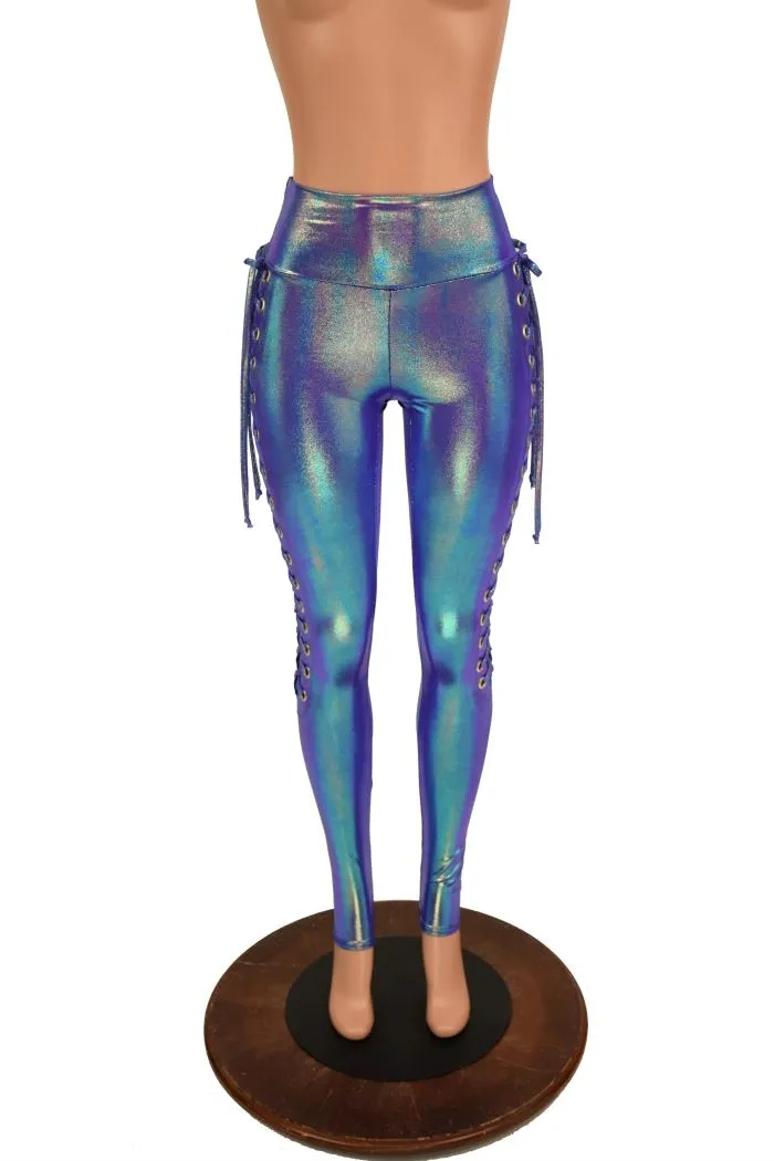 Moonstone Lace Up Leggings