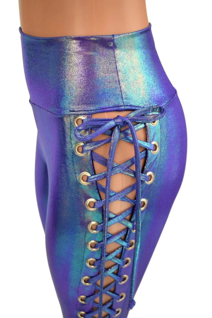Moonstone Lace Up Leggings