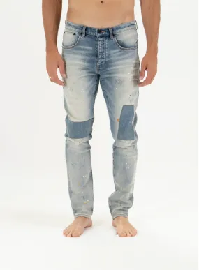 Neon Keith - Vintage Blue Multi Mend