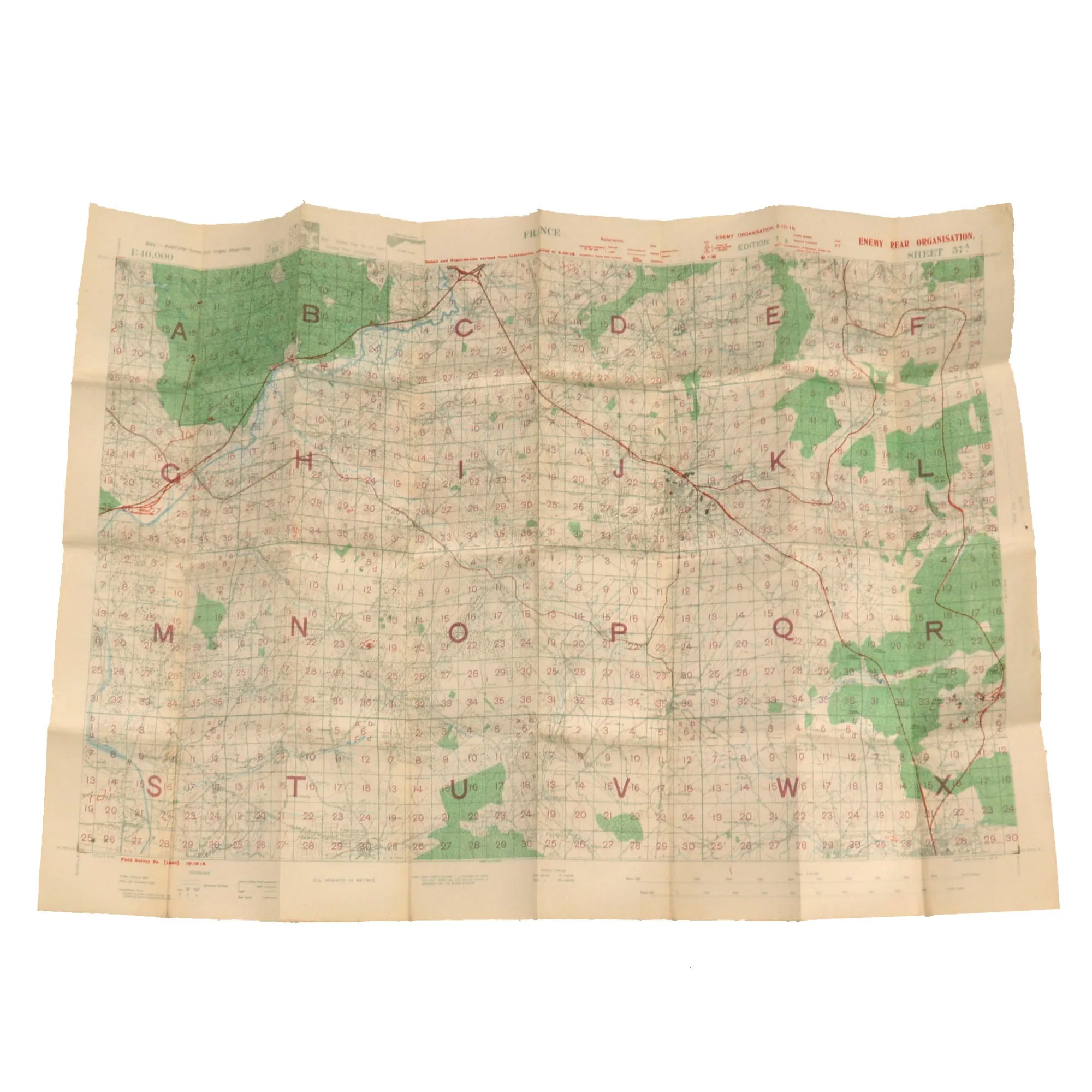 Original U.S. WWI Identified 3rd Division Officer’s Trunk Grouping - 10th Field Artillery