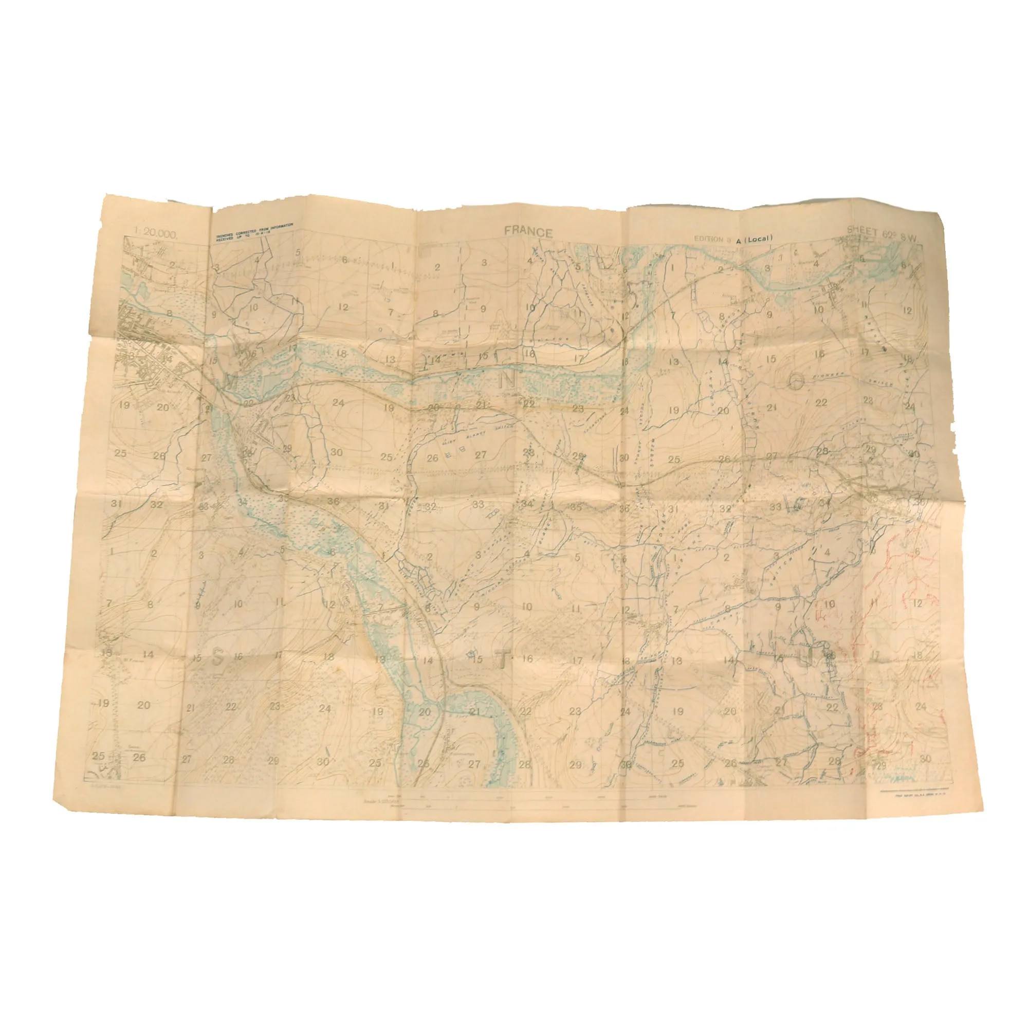 Original U.S. WWI Identified 3rd Division Officer’s Trunk Grouping - 10th Field Artillery