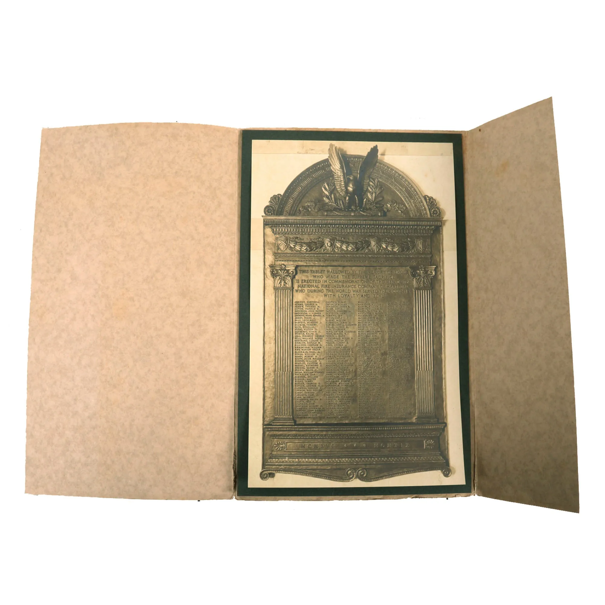 Original U.S. WWI Identified 3rd Division Officer’s Trunk Grouping - 10th Field Artillery