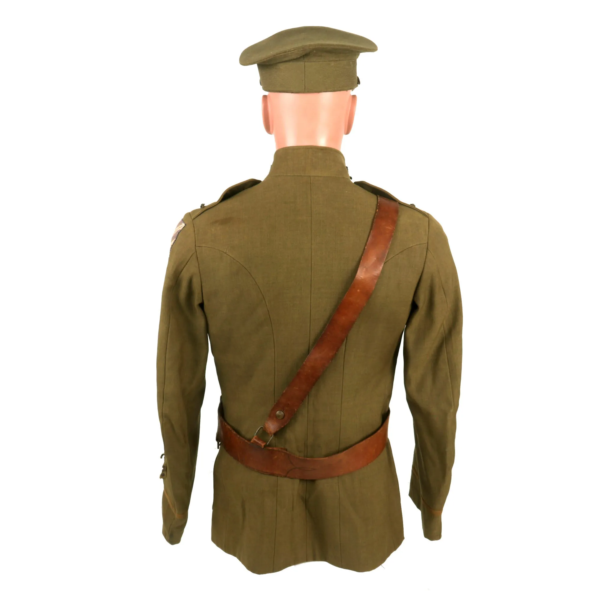 Original U.S. WWI Identified 3rd Division Officer’s Trunk Grouping - 10th Field Artillery