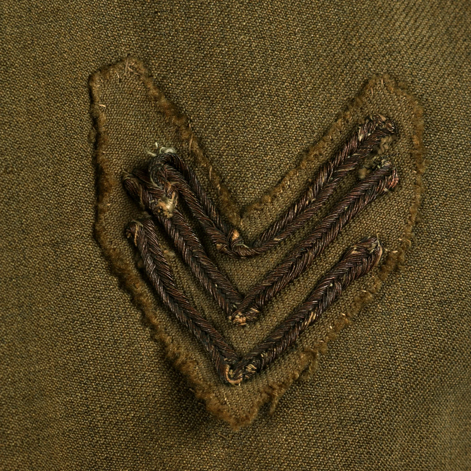 Original U.S. WWI Identified 3rd Division Officer’s Trunk Grouping - 10th Field Artillery