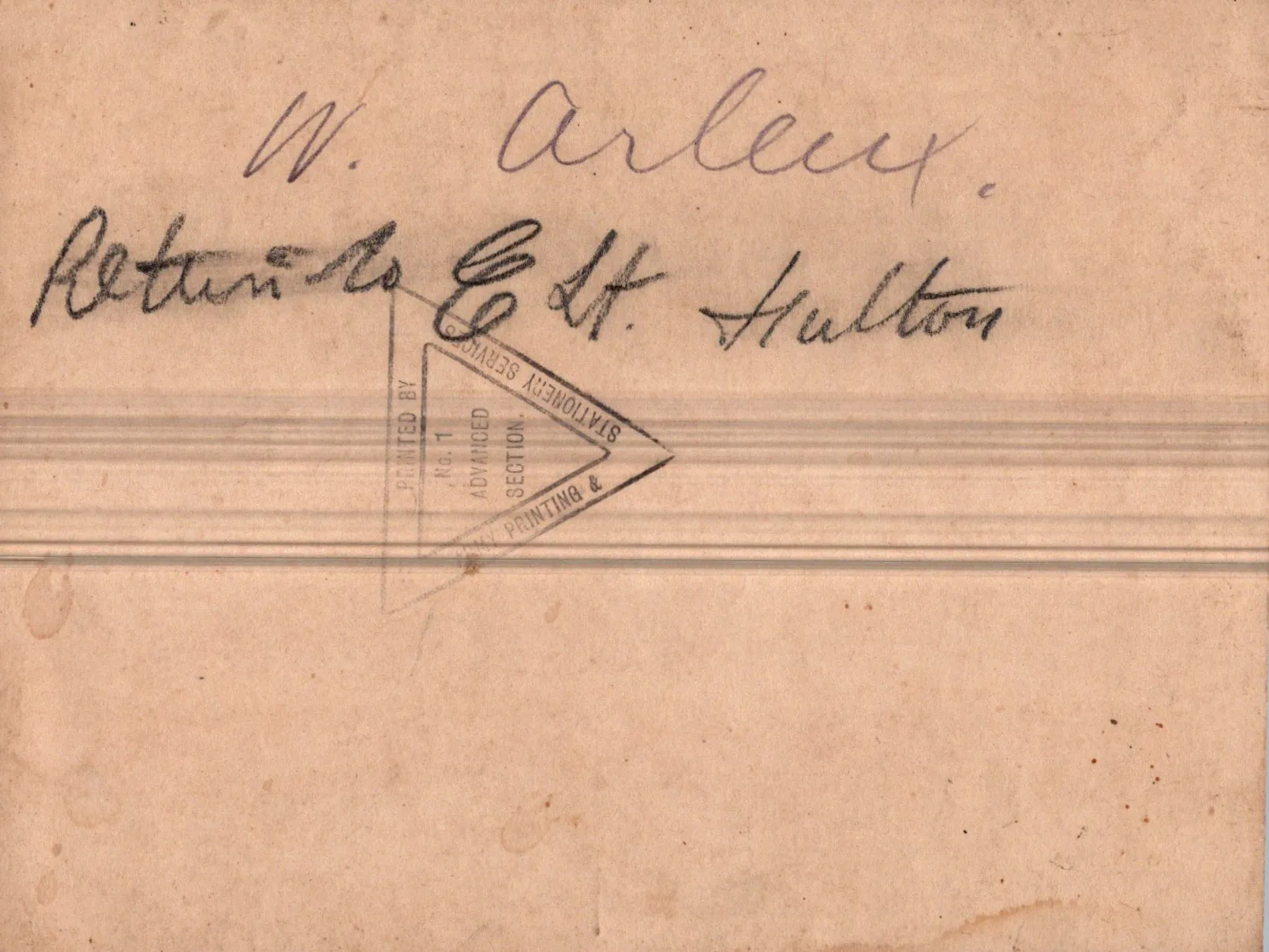 Original U.S. WWI Identified 3rd Division Officer’s Trunk Grouping - 10th Field Artillery