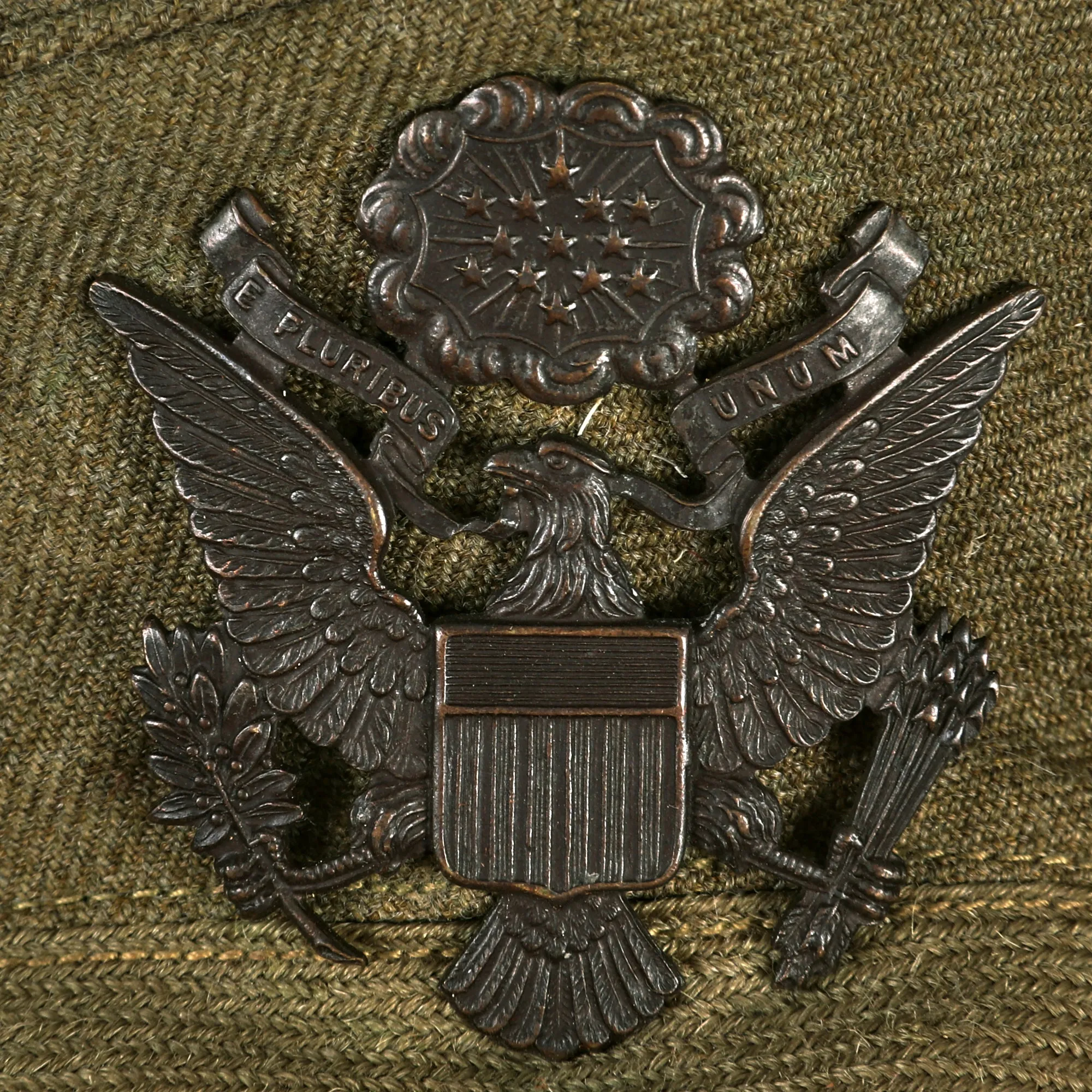 Original U.S. WWI Identified 3rd Division Officer’s Trunk Grouping - 10th Field Artillery