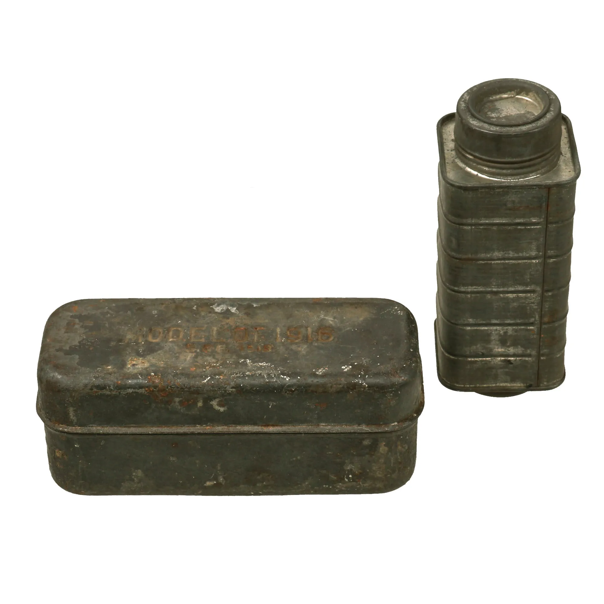 Original U.S. WWI Identified 3rd Division Officer’s Trunk Grouping - 10th Field Artillery