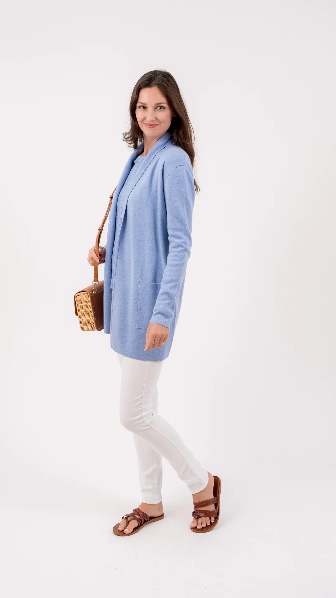 The Travel Coat | Blueberry