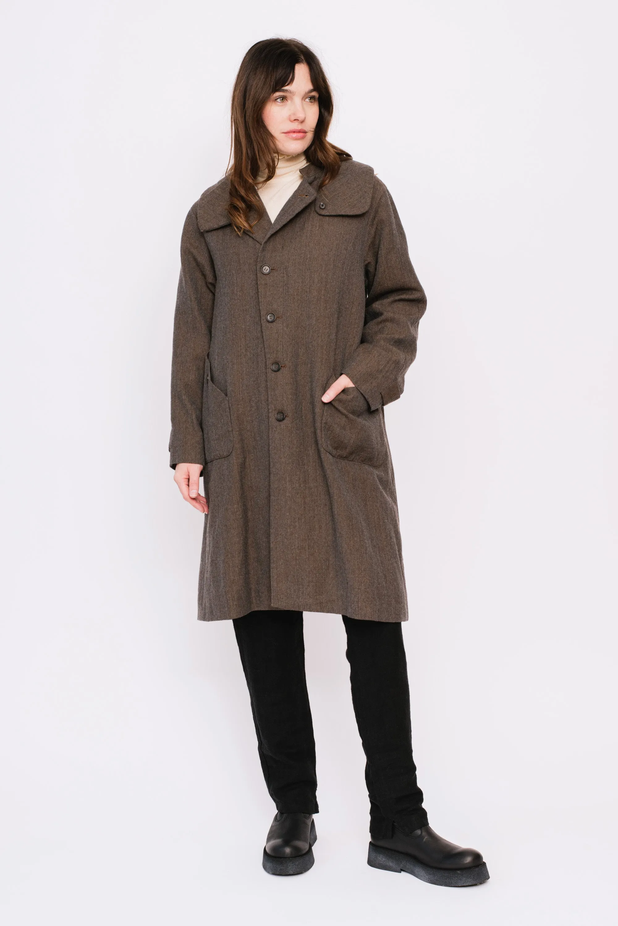 Twill Raglan Coat