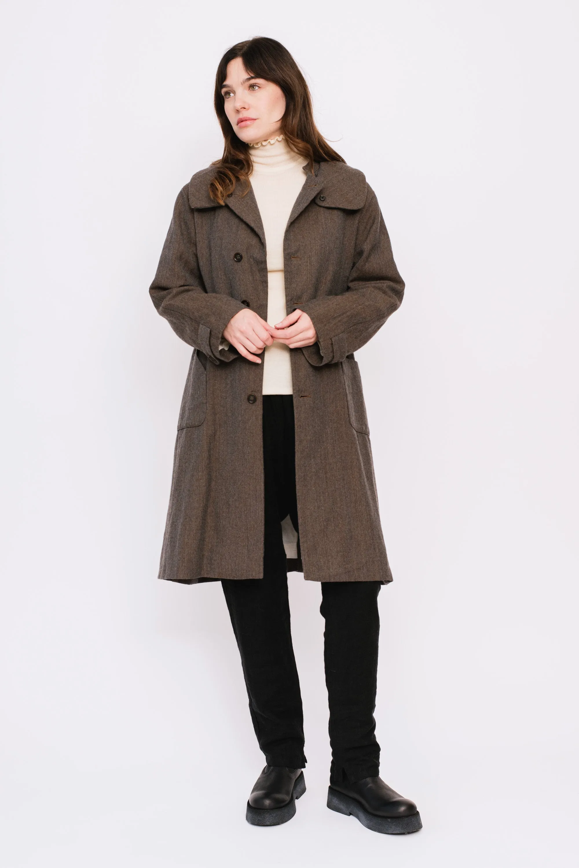 Twill Raglan Coat