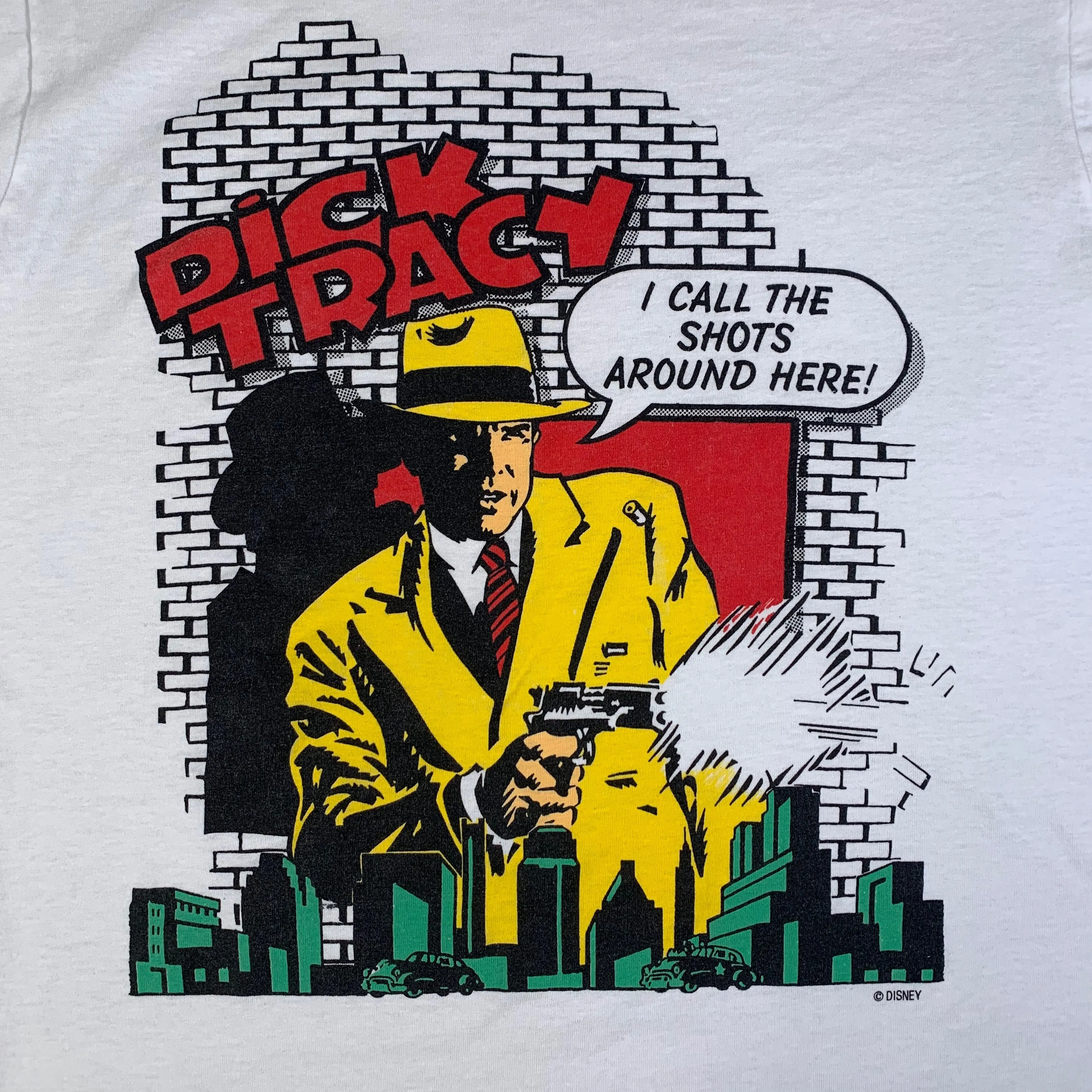 Vintage Dick Tracy "I Call The Shots" T-Shirt